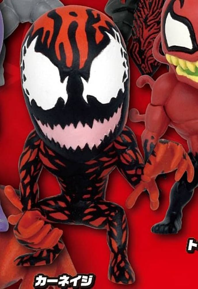 Amazon.co.jp: 【カーネイジ】MARVEL SYMBIOTE フィギュア